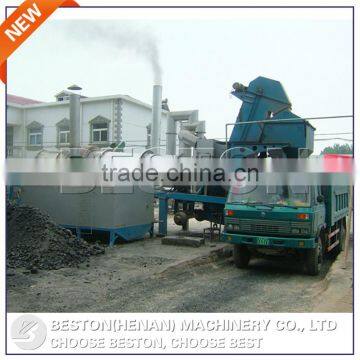 China henan 60t/h small mobile asphalt drum mix plant price