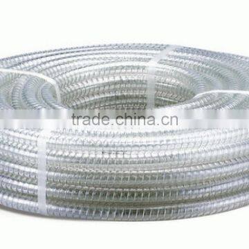 Transparent Pvc Steel Wire Reinforced Hose Flexible Plastic Pipe Tube PVC Hose photo-3