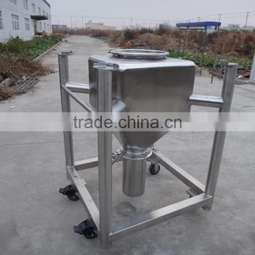 stainless steel storage container hopper