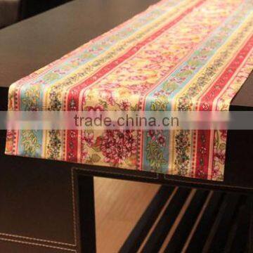 Colored Dining Heat-resistant Table Runner With Tassels photo-4