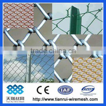 Good Quality Decorative Fencing Chain Link Wire Mesh/Copper Chain Link Mesh(factory)