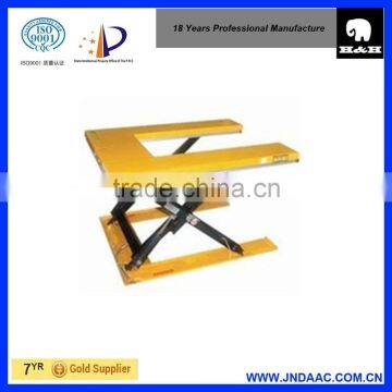 H&H good price hydraulic lifting platform for cars