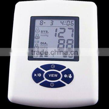 Fully Automatic Digital Upper Arm Blood Pressure Monitor Desktop Type Pulse Meter Auto Inflate Inflating / Deflate Diflating photo-3