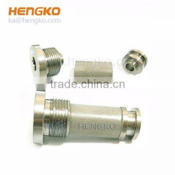 sintered metal porous stainless steel drain filter