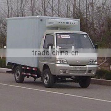 Reefer transport van box trucks/refrigerator truck/freezer box van truck