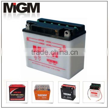 CB7B-B battery type for ST,MF,Sealed,Electric,Lithium,Car,Gel