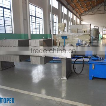 Food grade industry used filter press, stainless steel wine filter press