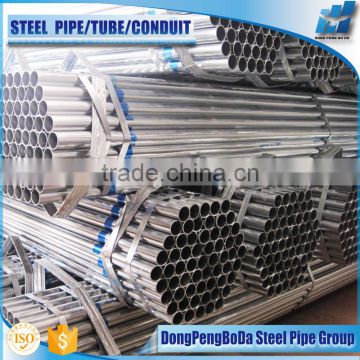 mill price structural use galvanized threaded pipe