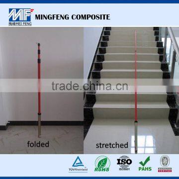 MF0088 High Strength Colorful UV Resistant OEM Customized fiberglass telescopic pole for flag