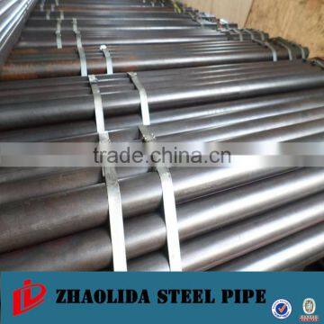 ERW welded carbon steel round pipe/tubes with Oil surface