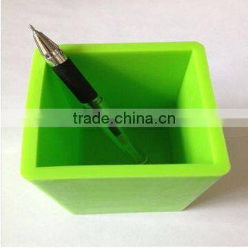 Eco-friendly fashion silicone pen container