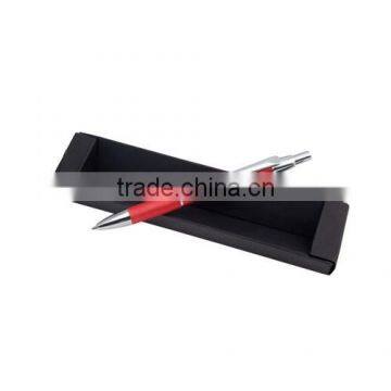 High grade sliver-coloured metal ballpoint pen with gift box