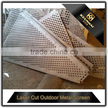 Decorative Laser Cut 3mm Aluminum Perforated Panel for Facade photo-6