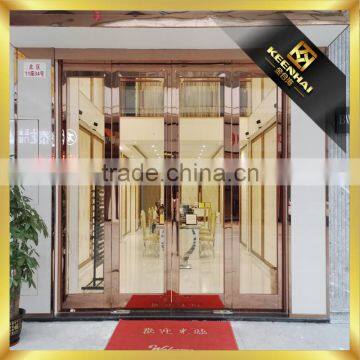 Golden Color Commercial Stainless Steel Types Interior Door photo-2