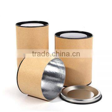 Customize All Kinds of High-quality Packaging Box, Kraft Paper Cylinder Tea Cans photo-2