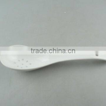 Stocklot White Ceramic Spoon for Soup/dinner Use photo-2