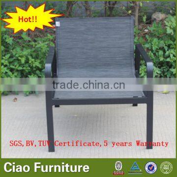 Garden Mesh Chair Furniture Outdoor Aluminium Arm Chair photo-2