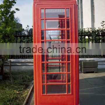 outdoor Western Public Telephone Booth