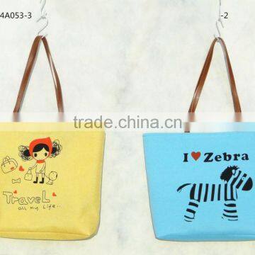 colorful and promotional canvas tote bag wholesale