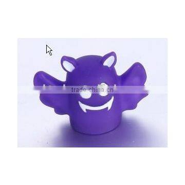 Cute Bat shape tub swimming toy PVC kids bath animal toy