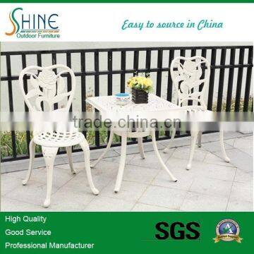 Patio conversation aluminum chairs with table(4+1) SCAF35