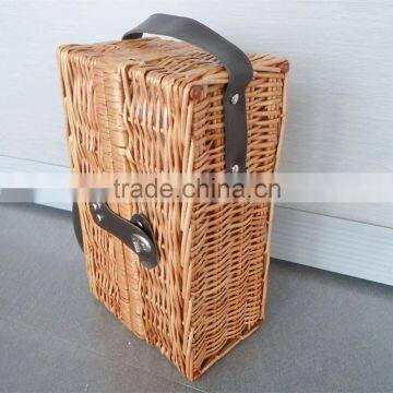 The Cheapest Beautiful Baket Spilt Willow for Wine, Wine Bottle Basket