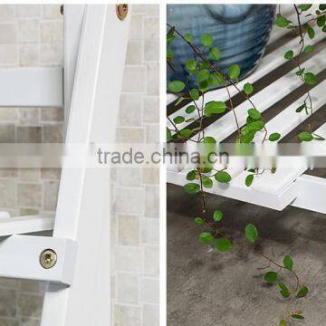 New Design High Quality Solid Wood Flower Shelf