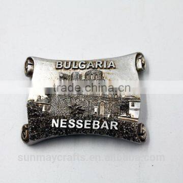 Custom High Quality Metal BULGARIA NESSEBAR Souvenir Fridge Magnet for Sale photo-2