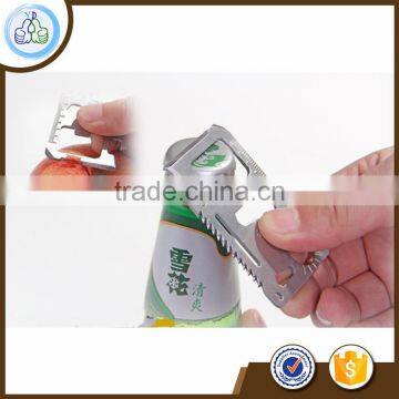 2016 new fishing outdoor knife credit card leather packing small and special useful