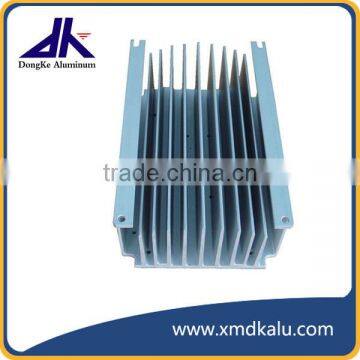 Aluminum heatsink punching holes