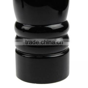 Manual Black Wooden Pepper Grinder, Salt and Pepper Grinder Set, Pepper Mill photo-5