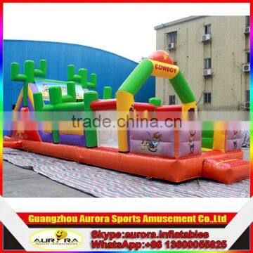 bounce house/bouncy combo /fun city/obstacle course inflatable toys used for sale