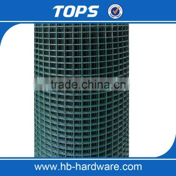 Durable plastic 8 gauge welded wire mesh