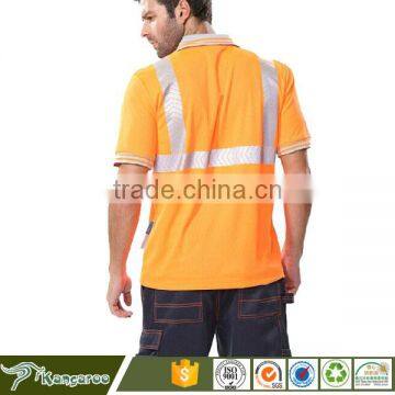 Insulation Reflective Strips Reflective Polo Shirt Clothes photo-3