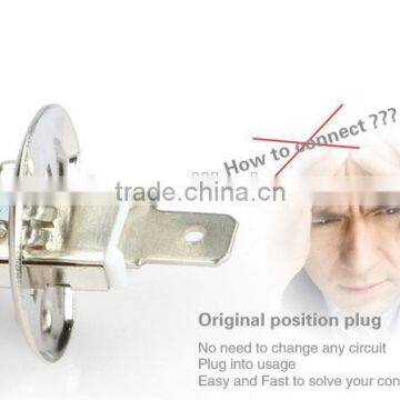 Newest Car Led Foglight Alumina Cars H1 Led Fog Light 12V 24V 360 Degree Fog Lamps Universal photo-6