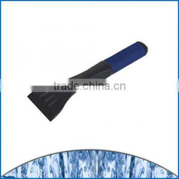 Ice scraper with foam grip