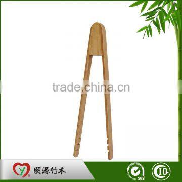 Wholesale Promotion Mini Bamboo Utensil Tongs photo-2