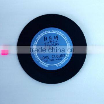 Custom Logo Fashionable Silicone Table Protector Coasters photo-2