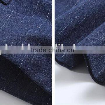 Tailor Made Fashion and Elegant Stripe Men Suit With 2 Buttons,MTM Man Suits photo-6