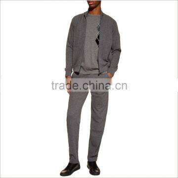 Custom Plain Latest Design Tracksuits Bulk Wholesale Your Own Cotton Fleece Mens Tracksuit photo-3