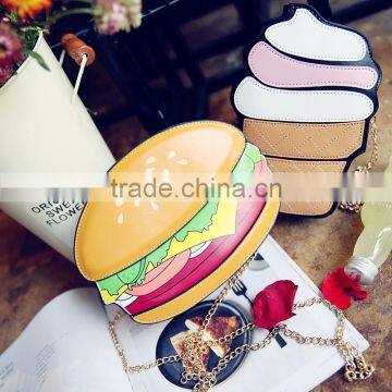 S16231A High Quality Cartoon Design Fashion Kids Leather Messenger Bag photo-4