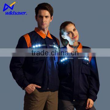 Led Safety Uniform Work/ Work Uniform Breathable Polo Shirts