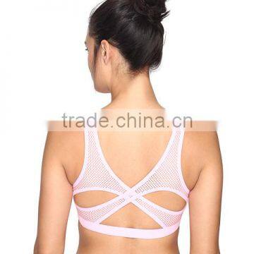 Hot Sale New Bra Design Dry Fit Blank Plain Running Sports Athletic Bras photo-4