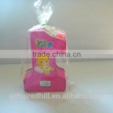 Low Price Hot Selling Tinplate Material Craft Gift Box Cheap Metal Iron Piggy Bank for Collection photo-4