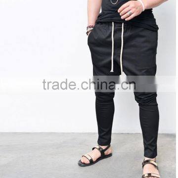 Men's Spandex Drop Crotch Baggy Pants photo-2