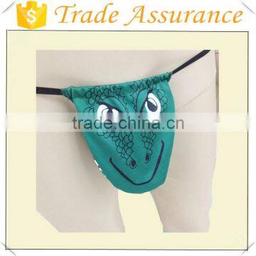 Party Fun Underwear Crocodile Thongs Mens G-strings Crocodile Sexy Boy photo-2
