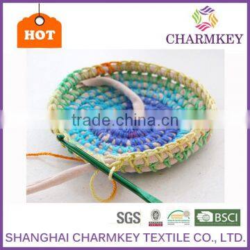 Charmkey Wholesale Dyed Cake Yarn Blend Hair Wool Acrylic Yarn Easy-care Crochet Fancy Yarn photo-6