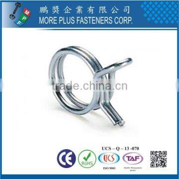Made in Taiwan Copper Schlauchklemmen Double Electrical Wire Hose Clamp photo-6