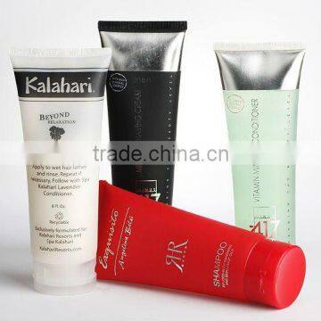 Hot sales high grade shampoo cosmetic tube with metallized cap