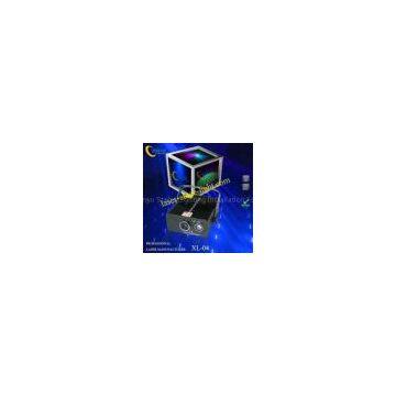 XL-04 Green Led Background RB Pattern 200mW Blue &120mW Red Disco Laser Projector